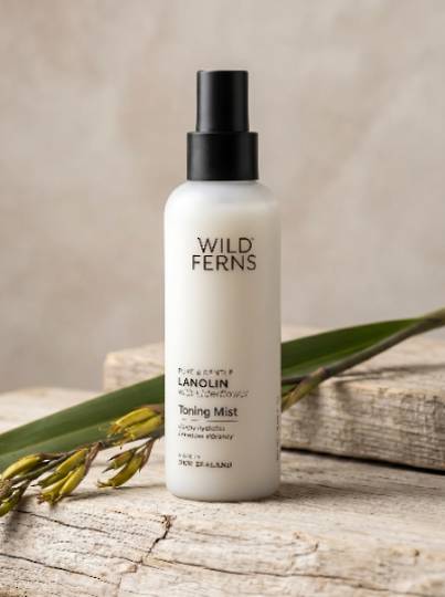 Wild Ferns Lanolin Toning Mist 180ml